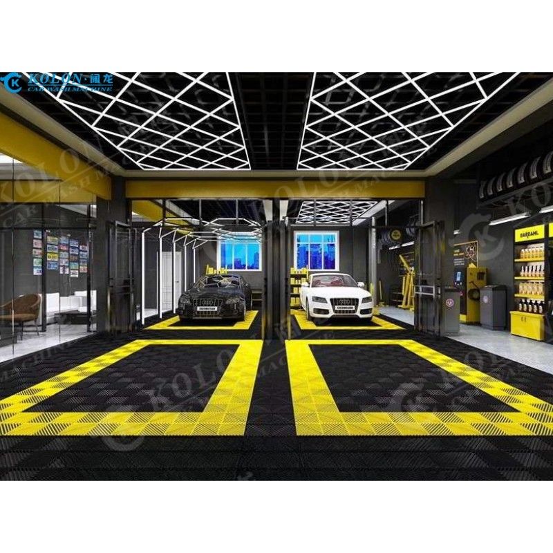 بلاستيك PP متداخلة أرضية المرآب 2.0cm 3.0cm 4.0cm 5.0cm 6.0cm
