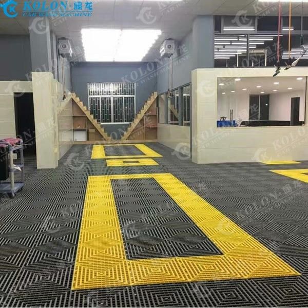 بلاستيك PP متداخلة أرضية المرآب 2.0cm 3.0cm 4.0cm 5.0cm 6.0cm